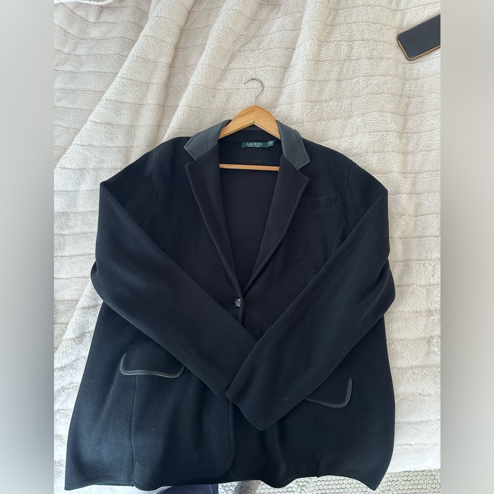 Women’s sweater blazer xxl, new without tags